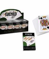 2x pakjes poker speelkaarten 54 stuks